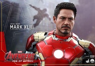 全新 - Marvel - HotToys - Avengers 2 - Iron Man Mark XLIII - Mark 43 - QS005 - 1/4 Scale - 復仇者2 - 鐵甲奇俠