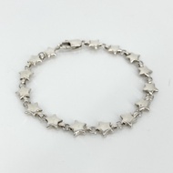 【二手】蒂芙尼 (TIFFANY&Co.) Puff Star 復古款 925 銀手鍊，11.9 克