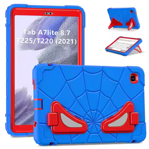 For Samsung Galaxy Tab A7 Lite Case 8.7 Inch SM-T220/T225 Tablet Cover Silicone +PC Case Tab A7 Lite