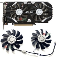 MSI ใหม่เอี่ยม/MSI GTX1050ti 1050ระเบิด2G/4G การ์ดจอ HA8010H12F-Z พัดลมทำความเย็น (ต้นฉบับและของแท้) รับประกัน3ปี