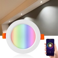 searchddsg LED Recessed Ceiling Lights Dimmable Recessed Ceiling Light WiFi LED Downlight