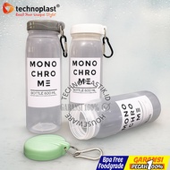 TECHNOPLAST NEW Monochrome Botol Minum Plastik Sport Bottle Drink 800 Ml PP05