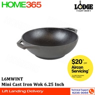 Lodge Mini Cast Iron Wok 6.25 Inch L6MWINT