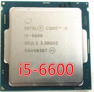 i5-6600  3.3G 主頻 四核心 1151針 正式版  散片 i5 6600