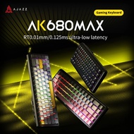 Ak680max-hall Gaming Magnetic Switch-wireless Mechanical Keyboard Supports Wired 8k Refresh Rate-rgb