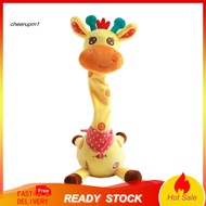 CHEER Electric Plush Giraffe Toy Interactive Singing Dancing Giraffe Toy Interactive Led Musical Gir