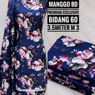 Kain Pasang Sutera Mango 8D, Kain Raya 2025