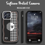 HP Softcase Macaron Motif Aesthetic For Realme C63 Latest [UV17] Case Realme C63hp - Casing Realme C