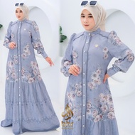 BHR collection Gamis Dress Adreena V4 Azzura Material