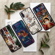 OPPO A96 A75 A75S F21 Pro 5G Reno 2 2Z 2F 3 Soft Phone Cover Case FY9 Luffy Anime one piece Phone Ca