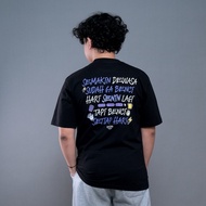 Kepstore Official - Adult Bushy Every Day - T-Shirt with Words - Unisex Combed 24s Word Shirt