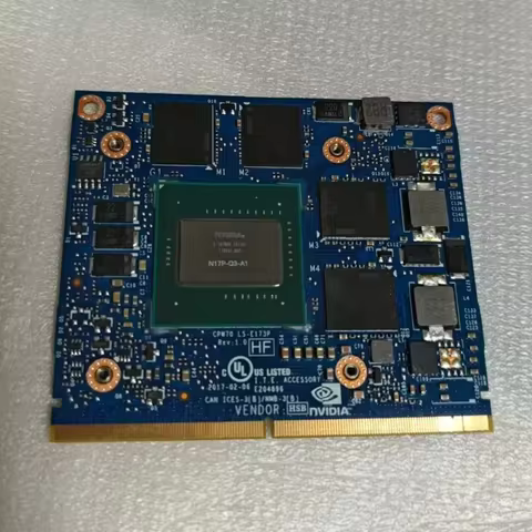Quadro M2200 4G Graphics Card, MXM Interface, Suitable for HP ZBook 15 G3/G4, ZBook 17 G3, Dell M470