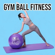 Yoga Gym Ball fitness 65cm 75cm/Gym Ball/Yoga Ball Sports Equipment/Ball For Body Flexion Exercise PVC Material/FREE Pump Gym Ball Manual Feet