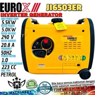 EUROX JI6503ER 5.5KW Inverter Generator Petrol Silent 5.0KW Rated 240V Portable Generator