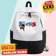 Hajime No Ippo Children's Backpack / Kindergarten Elementary School Children's Backpack for Boys & G