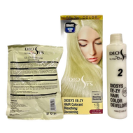 Cat rambut diosys Platinum Silver Hair color pewarna rambut