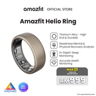 Amazfit Helio Ring Wearable Fitness Tracker, Sleep Heart Rate Health Monitor, No App Subscription, 4