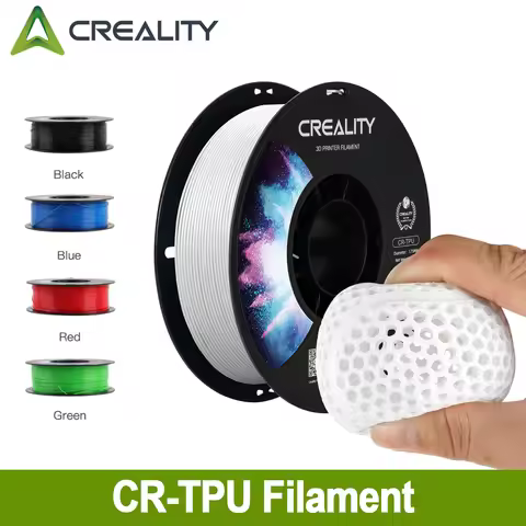 1KG Creality Flexible TPU 3D Printer Filament 3D Printing Material 1.75mm 95A Shore Hardness and Goo