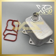 💯ORIGINAL💯OIL COOLER WITH GASKET ( 06J 117 021 ) AUDI A4 A5 Q3 Q5 VOLKSWAGEN PASSAT GOLD TIGUAN JETT
