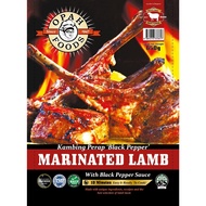 Opah Foods Marinated Lamb Chops / Kambing Perap  - 650gm (Raw&amp;Frozen)