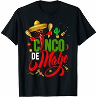 NEW LIMITED Cinco De Mayo for Mens mens Mexican Fiesta 5 De Mayo T-Shirt