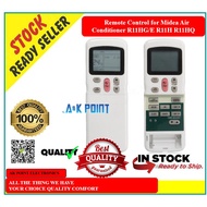 Remote Control for Midea Air Conditioner R11HG/E R11H R11HQ