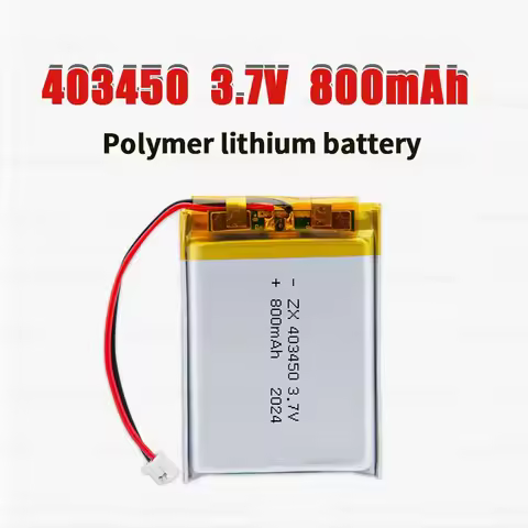 403450 Li Polymer Battery 3.7V 800mAh Lithium Ion Rechargeable Batteries for Air Purifier Radio Beau