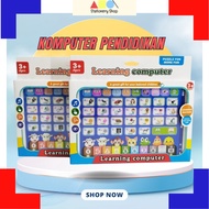 Smart Learning Tablet Mainan Pendidikan ABC 123 Nombor Haiwan Bunyi Didik awal hadiah computer budak