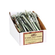 Steel Tent Pegs 23cm / 9 inches