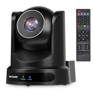 Conference Room Camera, RC20 PTZ Camera with Remote Control,10x Optical Zoom Webcam, 16X Digital/USB