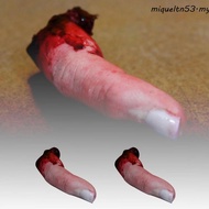 MIQUEL Severed Finger Prop, Realistic Design Bloody Effect Bloody Finger Prop, Enhancing Atmosphere 