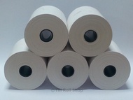 🔴กระดาษความร้อน สลิป ขนาด 57x50mm 100 ม้วน ยาว 22 m ไม่มีแกน/มีแกน