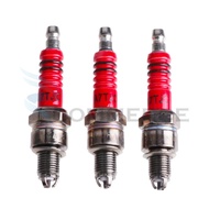 A7TC A7TJC 3 Electrode Sparks Plugs for GY6 50cc-125cc Moped Scooter ATV Quads Motorcycle small engi
