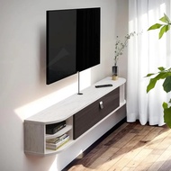 Wall-mounted Floating Tv Stand For 47-inch Tvs, Under-tv Shelf, And Entertainment Center