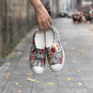 Giày nhựa eva Urban Footprint D2001 Graffiti chính hãng VNXK
