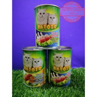 KATOTO cat wet food canned 400g (makanan kucing basah)