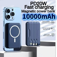 Magnetic Wireless PowerBank 10000mAh PD20W Fast Charger battery