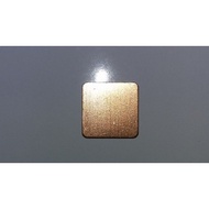 Thermal Cooper Brass 0.5mm (1cm x 1cm)