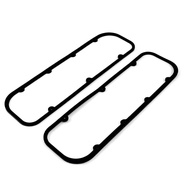 2Pcs Engine Valve Cover Gasket Seal Fit for Chevrolet Chevy BBC 396 427 454 472 502 Black