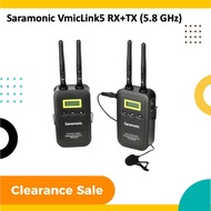 (Clearance Sales) Saramonic VmicLink5 RX+TX Digital Wireless Microphone System