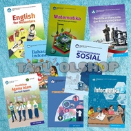 Independent Curriculum Book for Middle School Class 8 VIII 2 Mathematics B.Indonesia B.English Scien