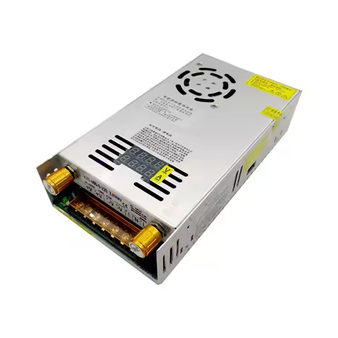 480W digital display switching power supply Adjustable voltage Current limit 0-5v 12v 24V 36V 48V 60
