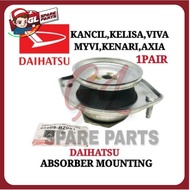 MOUNTING ABSORBER (2PC) PERODUA KANCIL,KELISA,VIVA,AXIA,MYVI 1.3,MYVI LAGIBEST ICON,KENARI (48609-BZ