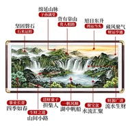 Mountainscape Painting Rising Sun East Living Room New Chinese Office East Chinese Painting Wall Wal