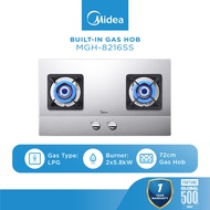 Midea MGH-8216SS Stainless Steel Built-In Gas Hob