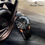 [Original] Alexandre Christie 6442 BFBBRBA Multi-Function Women's Watch Black Stainless Steel