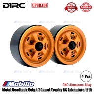 D1RC Metal Beadlock Velg 1.7 Camel Trophy RC Adventure 1/10 #ZC7NS03