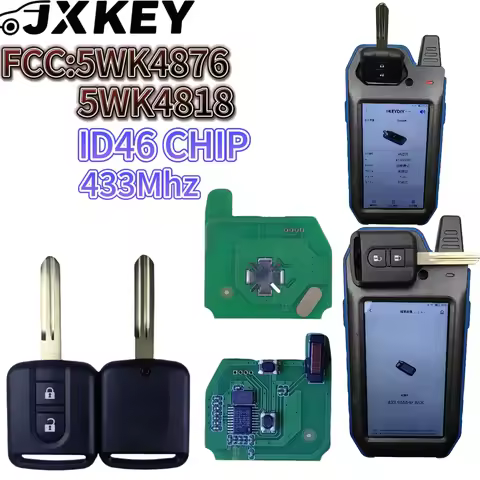2PCS Car Key For Renault Maxity Nissan Qashqai Elgrand X-TRAIL Navara Micra K12 Note Cabster NV200 P