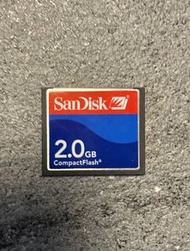 Sandisk compact flash CF card 2GB