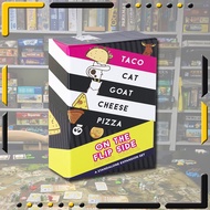 Taco Cat Goat Cheese Pizza On The Flip Side Card Game
